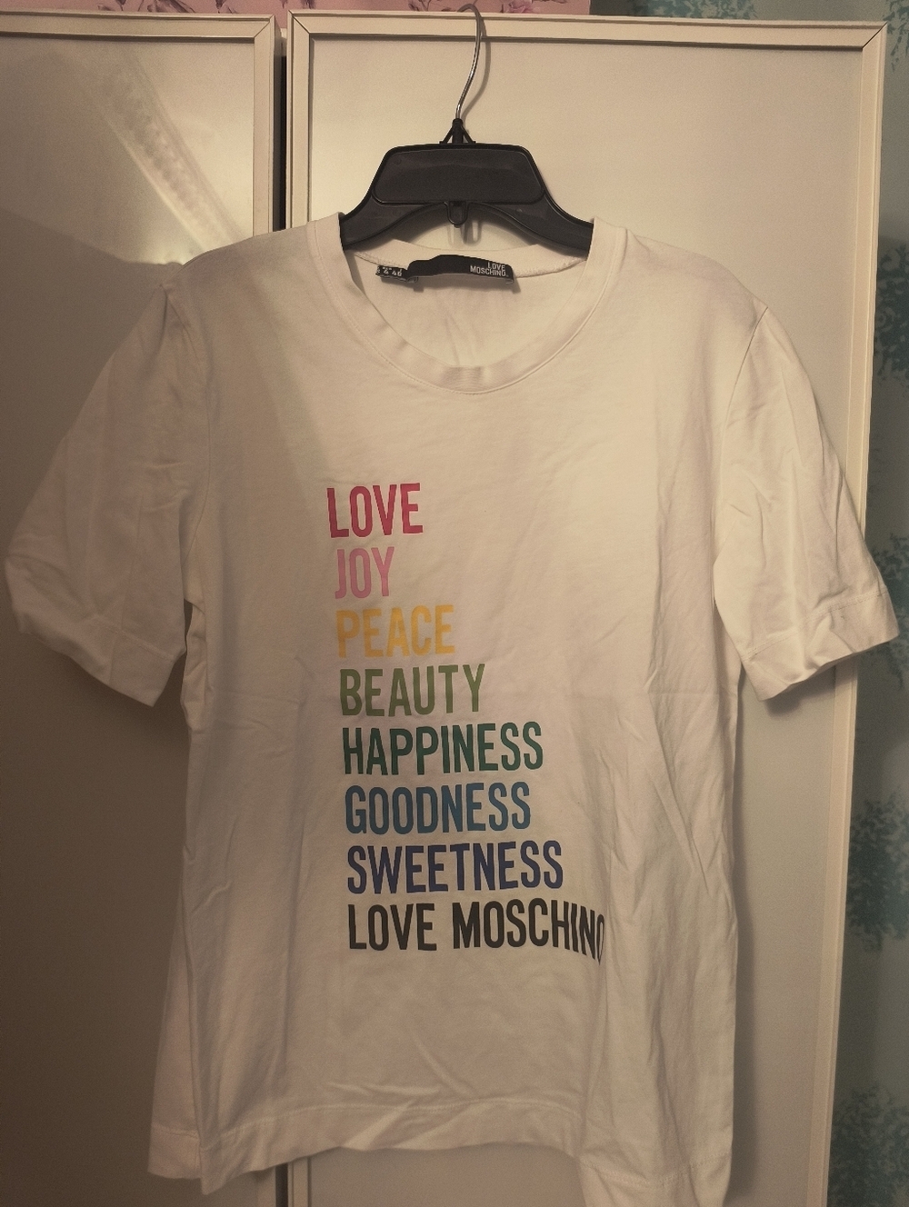 Love Moschino T-shirt Sz 4